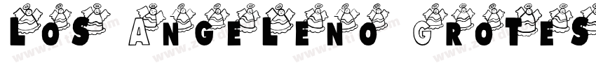 los Angeleno Grotesq字体转换